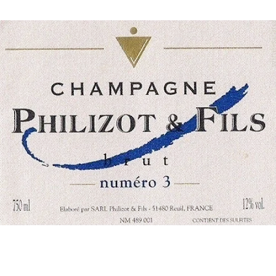 NV Champagne Philizot Brut Numero 3